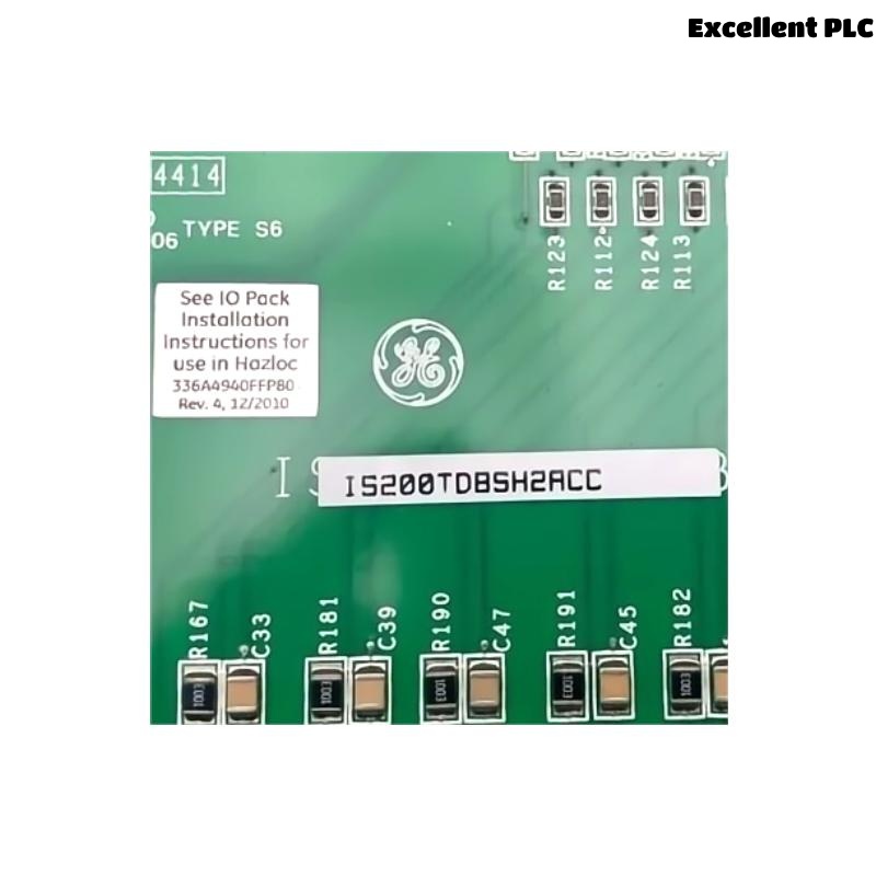 GE IS200TDBSH2A Discrete I/O Terminal Board