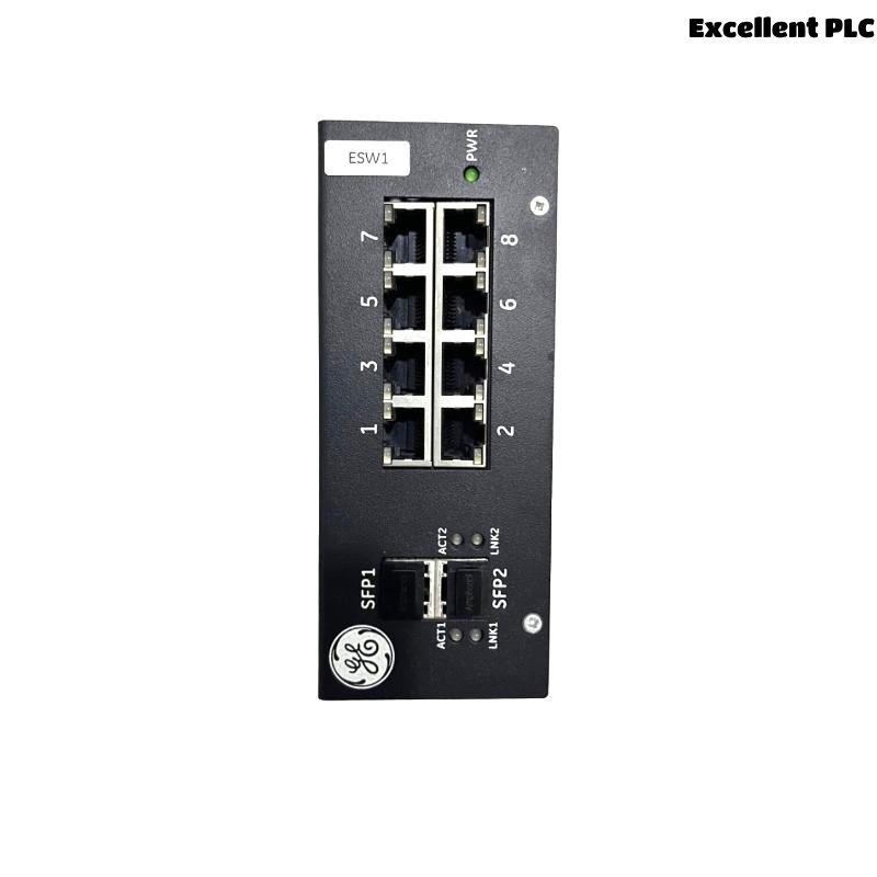 GE IS420ESWAH1A Mark VIe I/O Net Switch