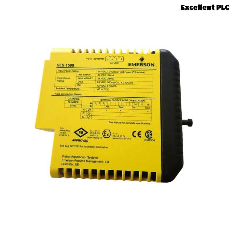 Emerson KJ2201X1-BA1 12P3162X122 Smart Logic Solver