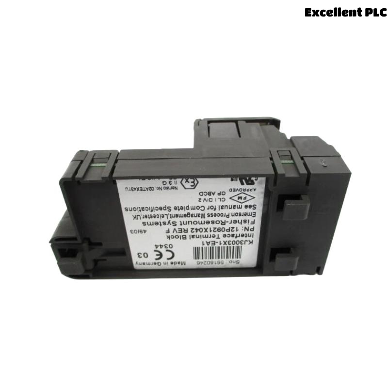 Emerson KJ3003X1-EA1 12P0921X022 Serial Interface Terminal Block