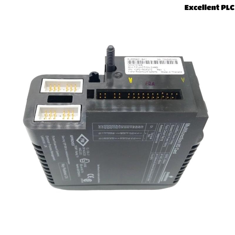 Emerson KJ3006X1-BA1 12P2180X072 Multifunction I/O Card