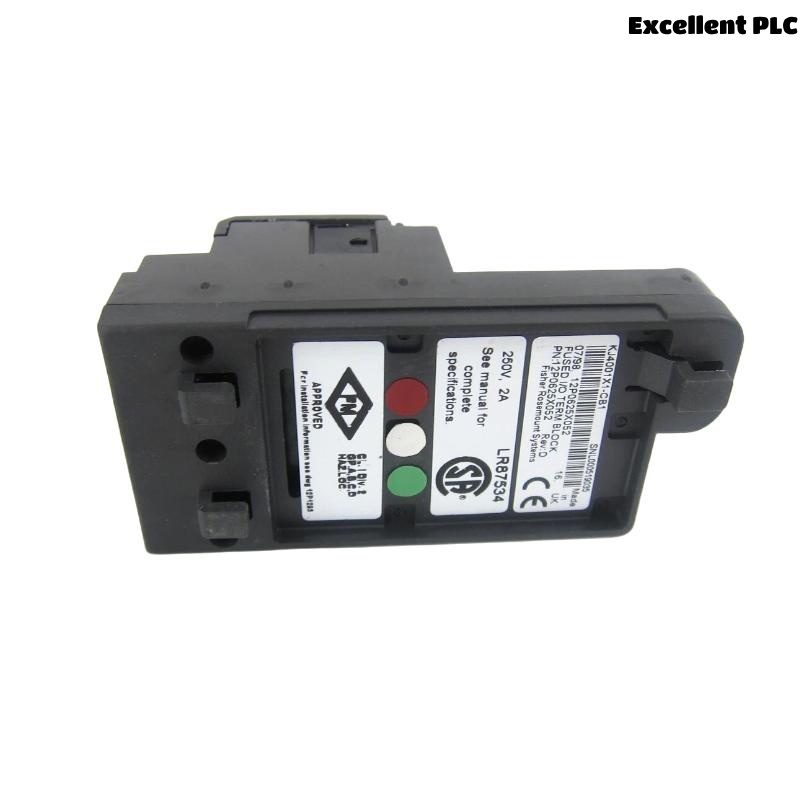 Emerson KJ4001X1-CB1 12P0625X052 I/O Terminal Block
