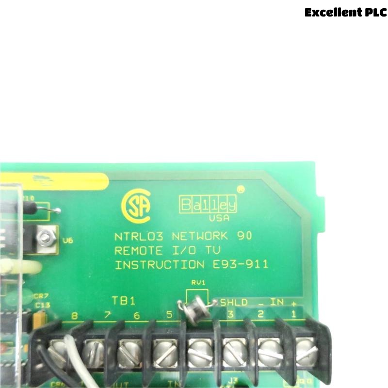 ABB Bailey NTRL03 6637359K2 Remote I/O Module