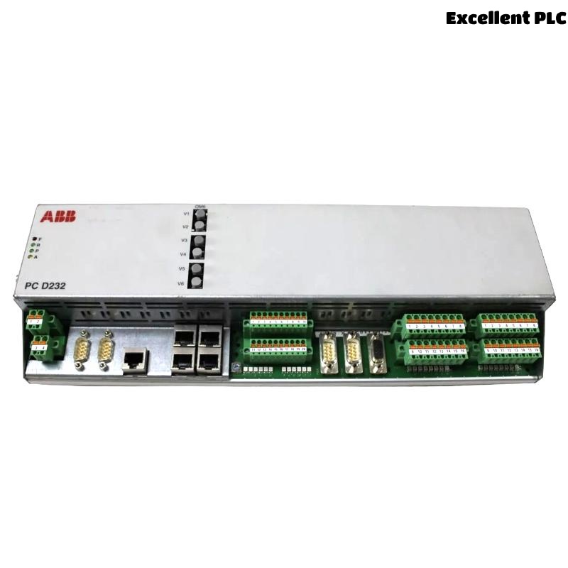 ABB PC D232 A PEC80-CIO PC D232 A101 3BHE022293R0101 Communications I/O Module