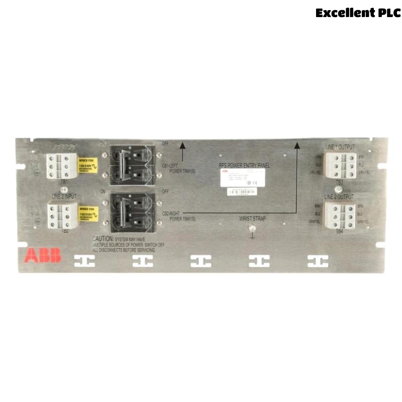 ABB Bailey PHARPSPEP11013 6644463A2 Power Entry Panel Single Chassis
