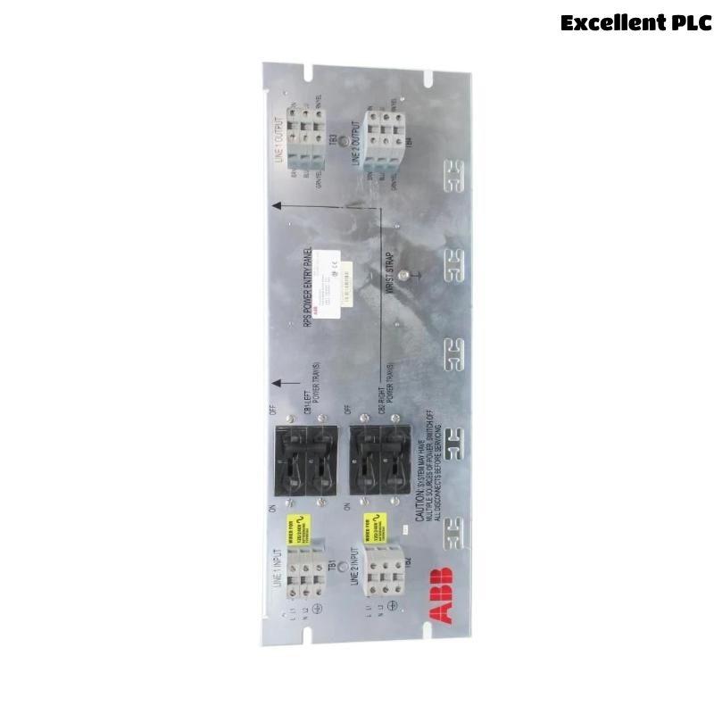 ABB Bailey PHARPSPEP11013 6644463A2 Power Entry Panel Single Chassis