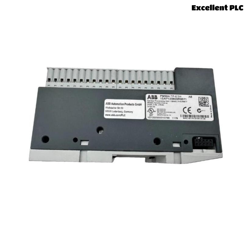 ABB PM554-TP-ETH 1SAP120600R0071 CPU Programmable Logic Controller
