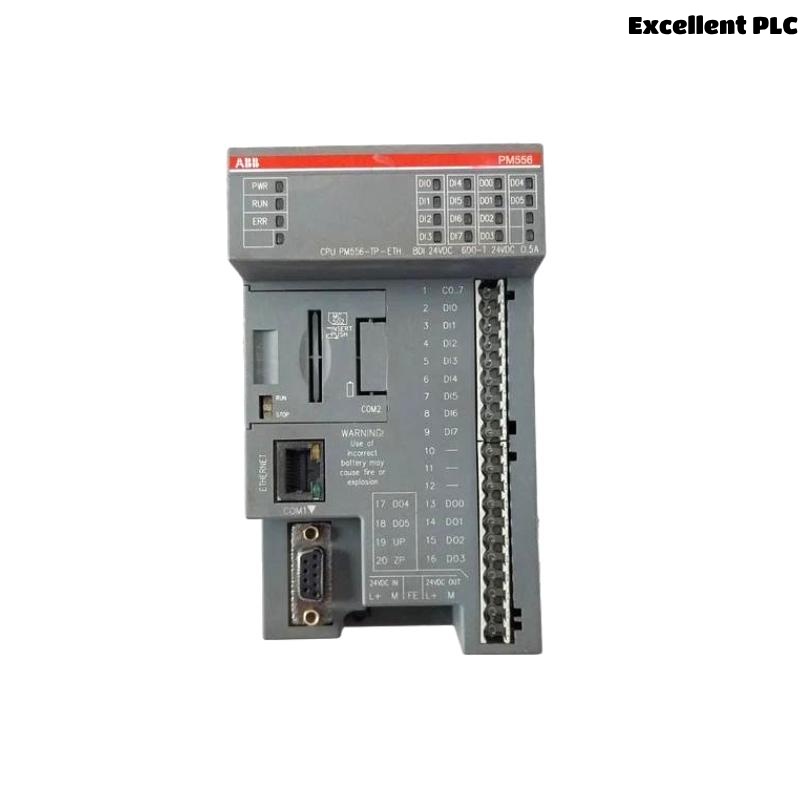 ABB PM556-TP-ETH 1SAP121200R0071 AC500 PLC Processor Module