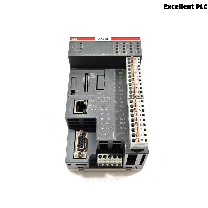 ABB PM564-RP-ETH 1SAP121000R0071 AC500 Programmable Logic Controller (PLC)