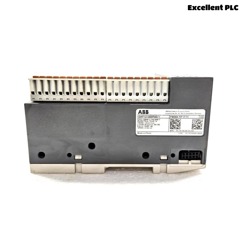 ABB PM564-RP-ETH 1SAP121000R0071 AC500 Programmable Logic Controller (PLC)