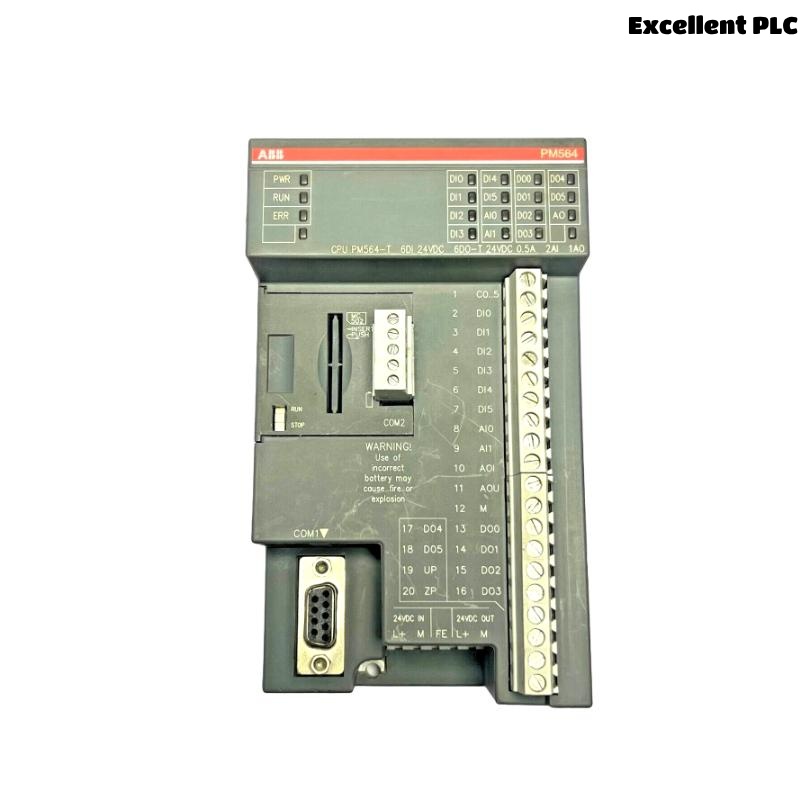 ABB PM564-T 1TNE968900R1100 Prog Logic Controller