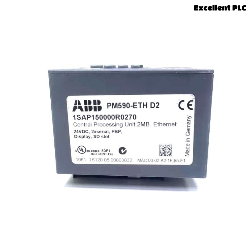 ABB PM590-ETH 1SAP150000R0270 Processor Module