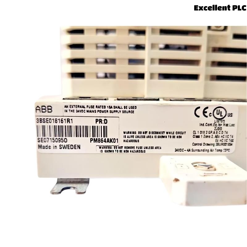 ABB PM864AK02 3BSE018164R2 Redundant Processor Unit