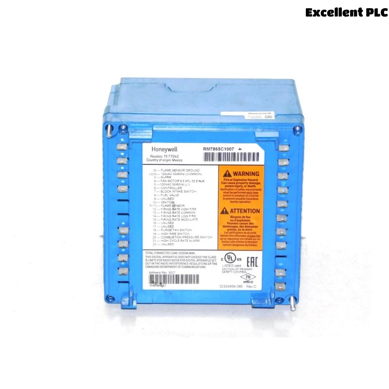 Honeywell RM7865C1007 Burner Control