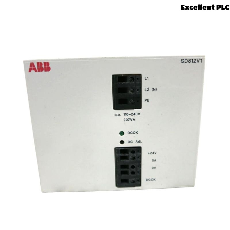 ABB SD812V1 3BSC610045R2 Power Supply