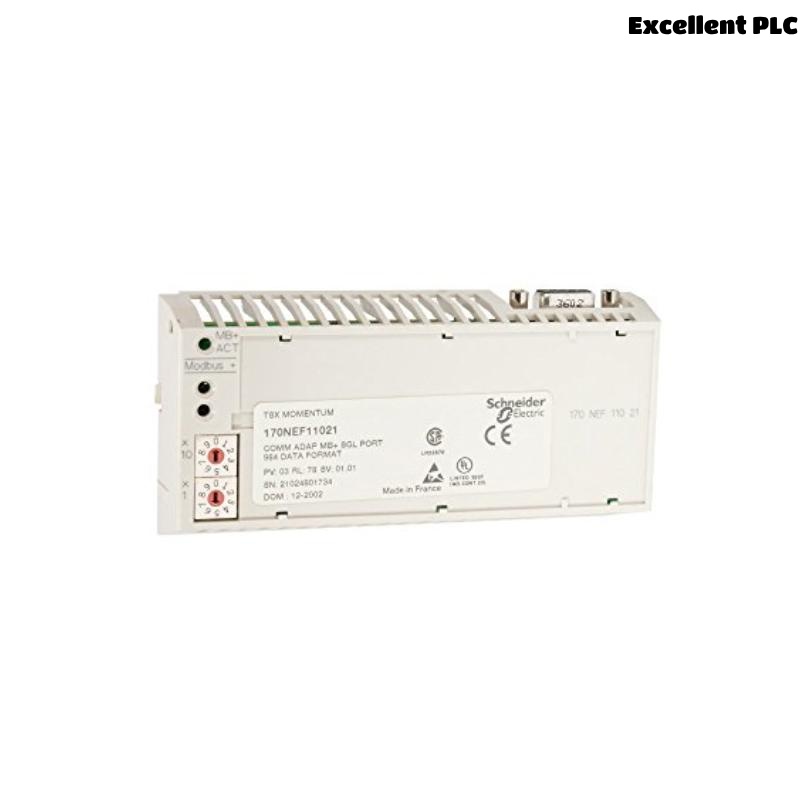 Schneider 170NEF11021C Modbus Plus Communication Adapter