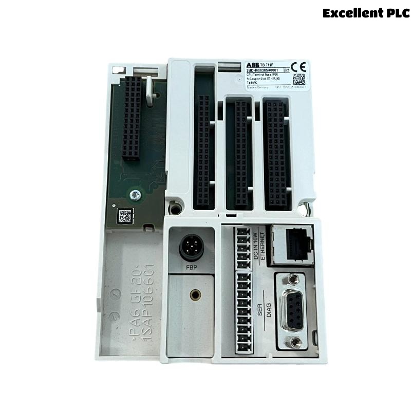 ABB TB711F 3BDH000365R0001 CPU Terminal Base