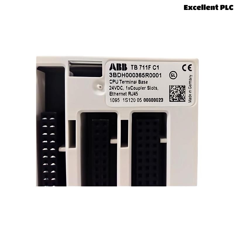 ABB TB711F 3BDH000365R0001 CPU Terminal Base