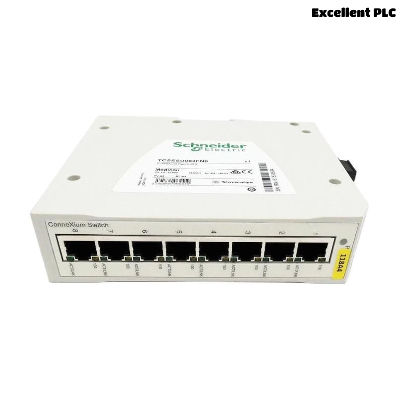 Schneider TCSESU083FN0 Ethernet TCP/IP Unmanaged Switches