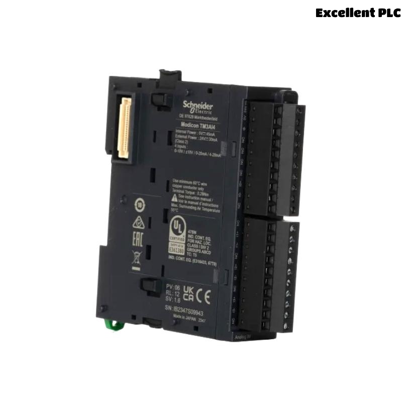 Schneider TM3AI4 Analog Input Module
