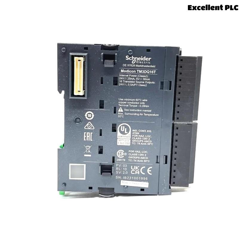 Schneider TM3DQ16T Modicon TM3 Discrete Output Module