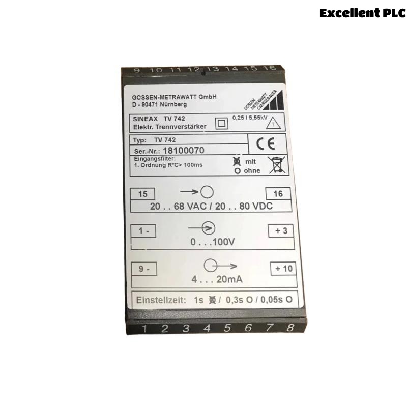 ABB TV742 3BHB001567R0060 Transducer