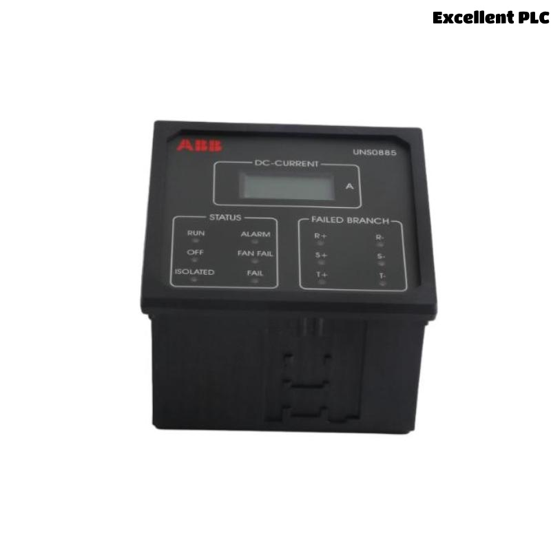 ABB UNS 0885a-Z,V1 3BHB006943R0001 Excitation operation screen