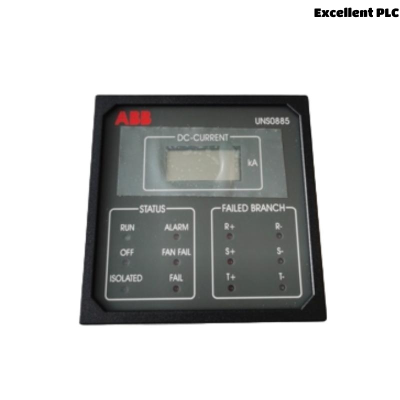 ABB UNS 0885a-Z,V1 3BHB006943R0001 Excitation operation screen