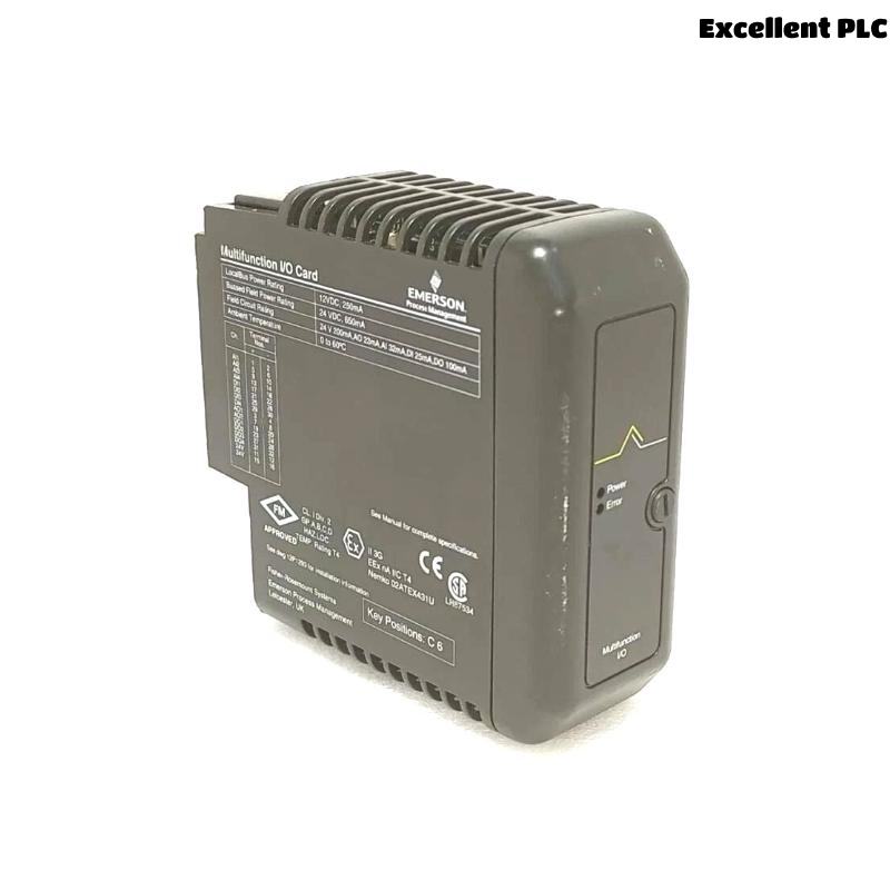 Emerson VE4015 DeltaV Pulse Count Input Card