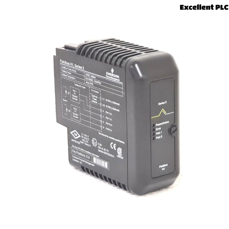 Emerson VE4017P0 KJ3242X1-BA1 Fieldbus H1 Card