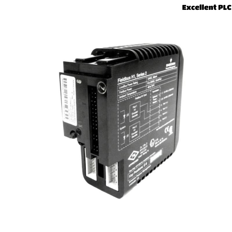 Emerson VE4017P0 KJ3242X1-BA2 Series 2 Fieldbus H1 Card