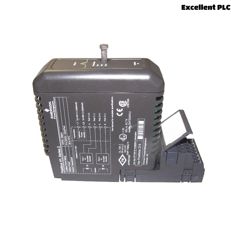 Emerson VE4017P0 KJ3242X1-BA2 Series 2 Fieldbus H1 Card