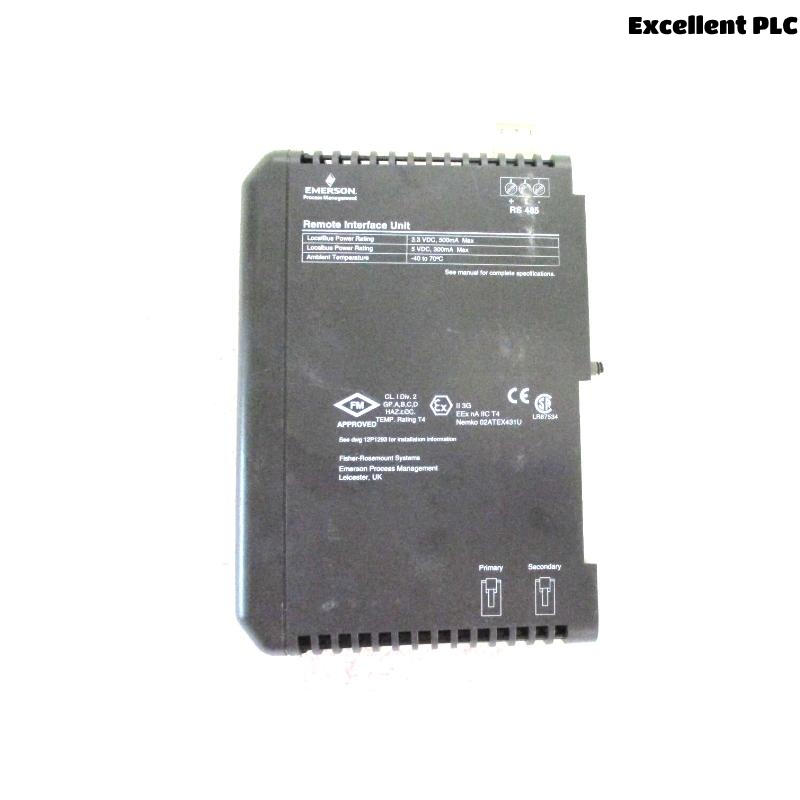 Emerson VE4021 KJ2004X1-BA1 DeltaV Remote Interface Unit