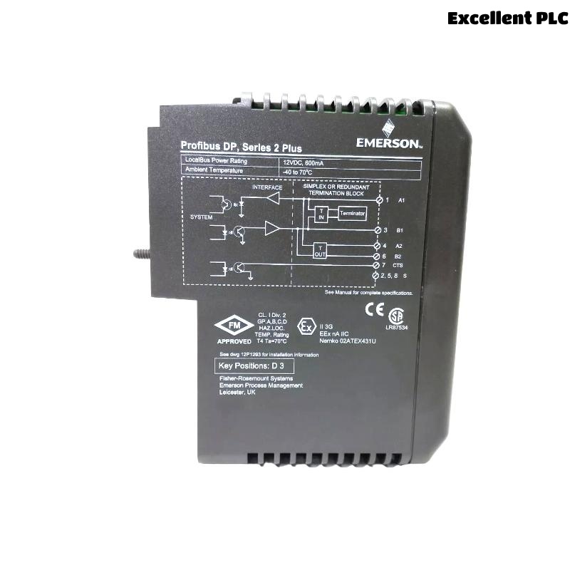 Emerson VE4022 M-series Profibus DP Interface Card