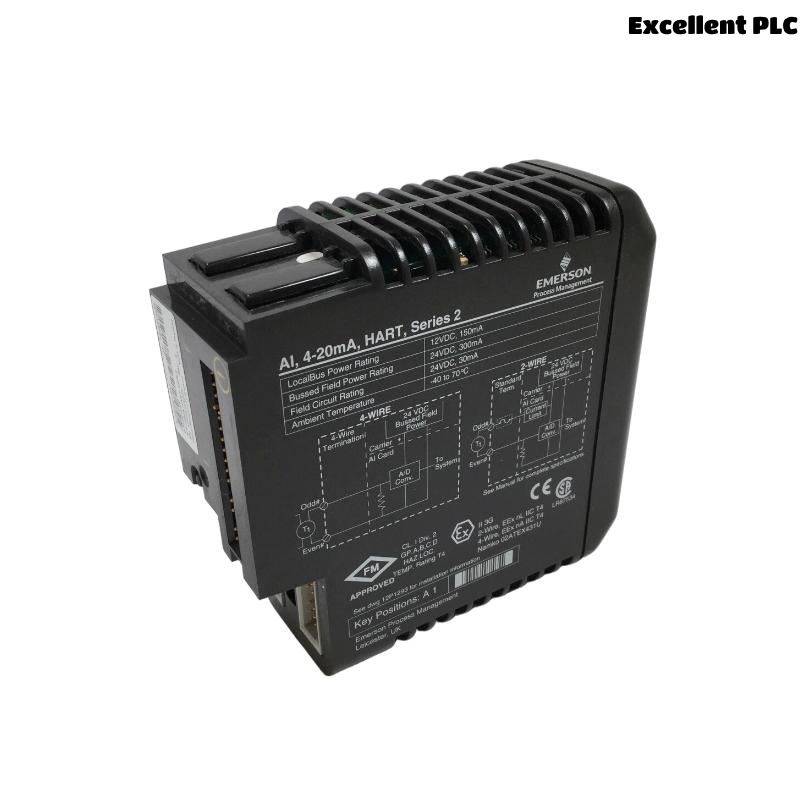 Emerson VE4033S2B1 KJ3222X1-BA1 12P2532X092 Analog Input Module