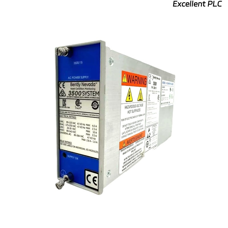 Bently Nevada 3500/15-05-05-01 Power Supply Module