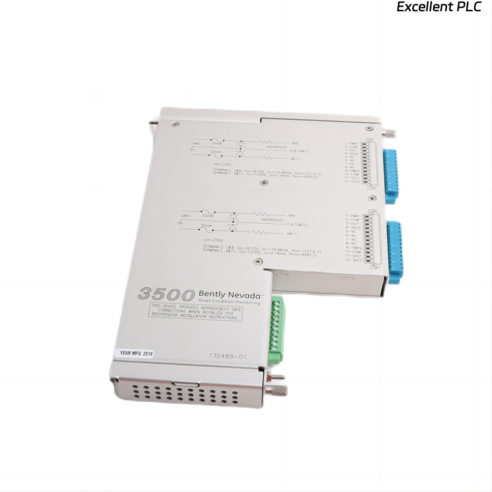 Bently Nevada 3500/42 135489-01 Proximitor Seismic I/O Module