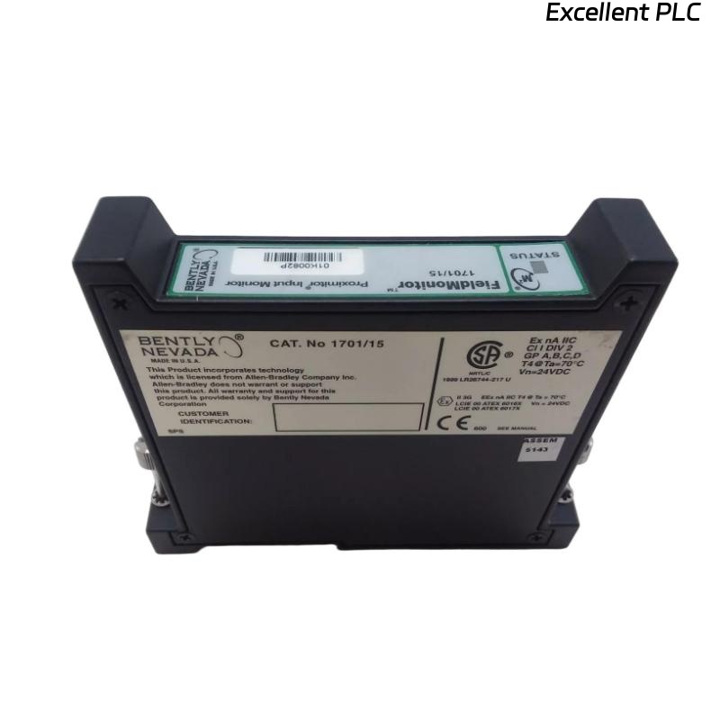 Bently Nevada 1701/15-01 Field Monitor Preamplifier Input Monitor