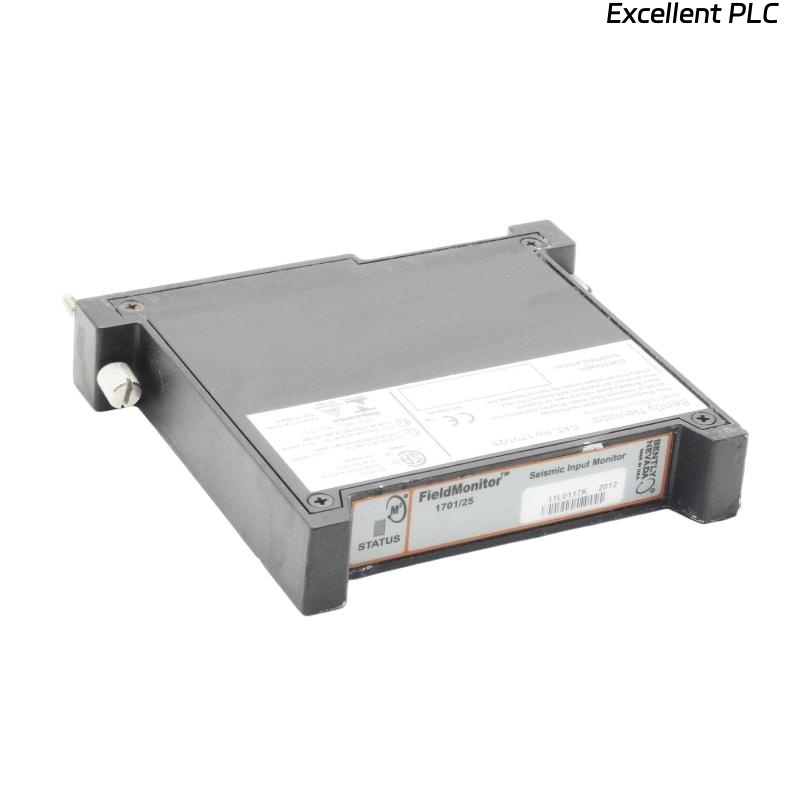 Bently Nevada 1701/25 161141-01 Field Monitor Seismic Input Monitor