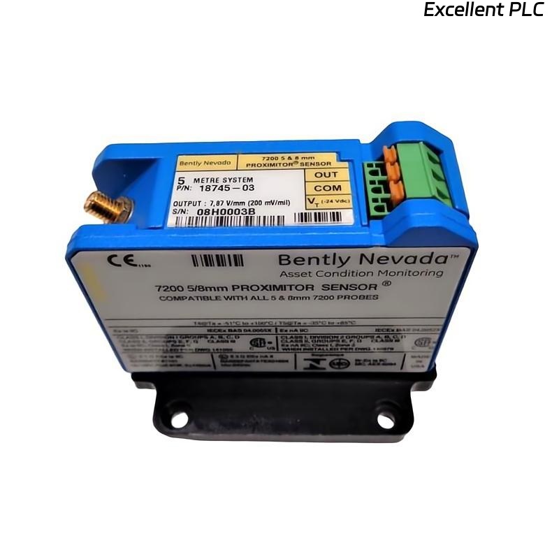 Bently Nevada 18745-03-05 7200 XL 5 & 8 mm Proximity Sensor