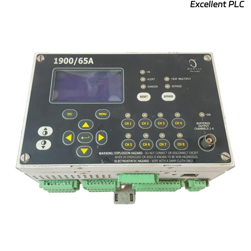 Bently Nevada 1900/65A-00-00-03-00-00 General Purpose Equipment Monitor