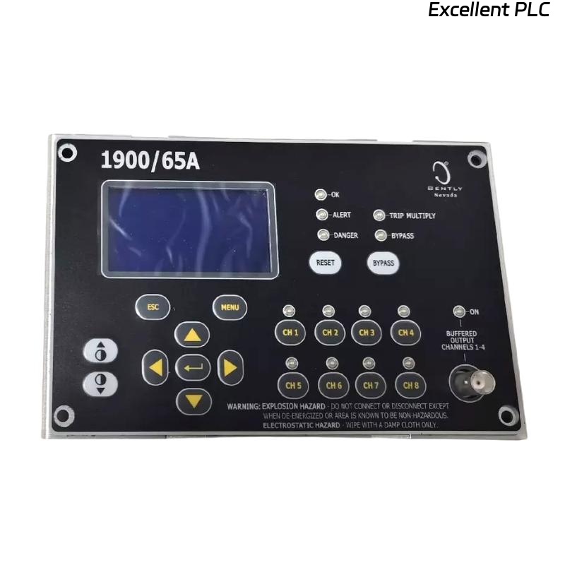 Bently Nevada 1900/65A 167699-02+172323-01 General Purpose Equipment Monitor