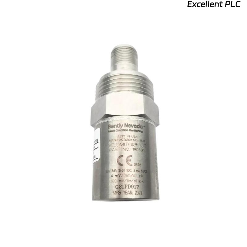 Bently Nevada 190501-02-00-04 Velomitor CT Velocity Sensor