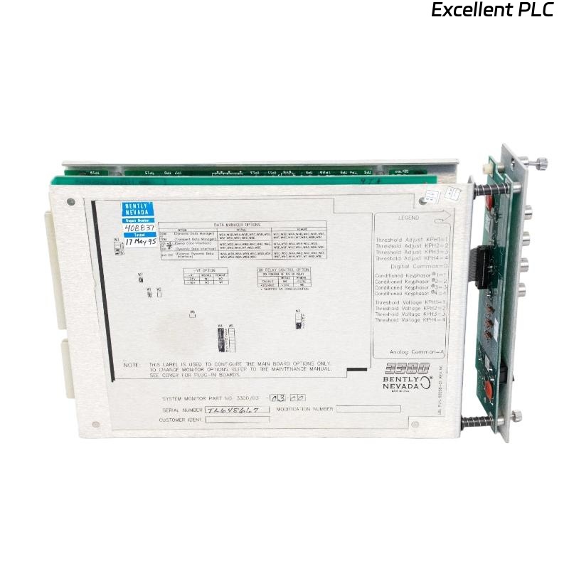 Bently Nevada 3300/53-03-01-00-01 Overspeed Protection System