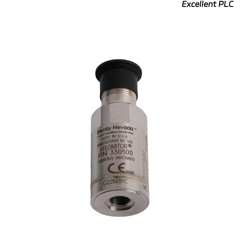 Bently Nevada 330500-00-04 Velomitor Piezoelectric Velocity Sensor