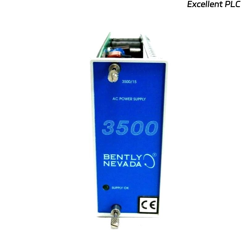 Bently Nevada 3500/15 106M1079-01+106M1081-01 Universal AC Power Supply Module
