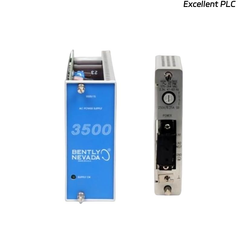 Bently Nevada 3500/15 106M1079-01+106M1081-01 Universal AC Power Supply Module