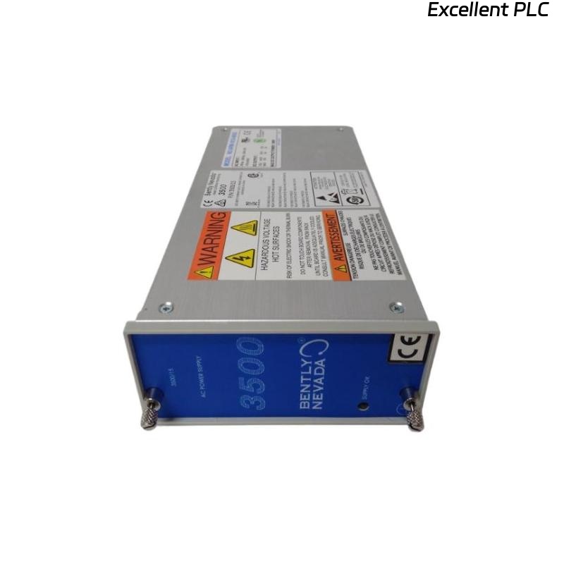 Bently Nevada 3500/15 114M5335-01 Low Voltage DC PIM (3500/15 AC and DC Power Supply Module)