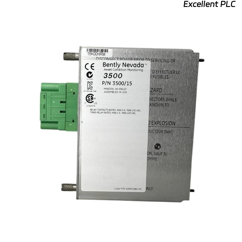 Bently Nevada 3500/15 133292-01+133300-01 AC/DC Power Supply Module
