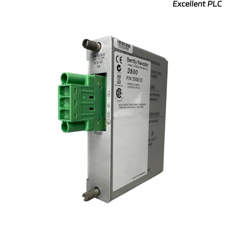 Bently Nevada 3500/15 133292-01+133300-01 AC/DC Power Supply Module